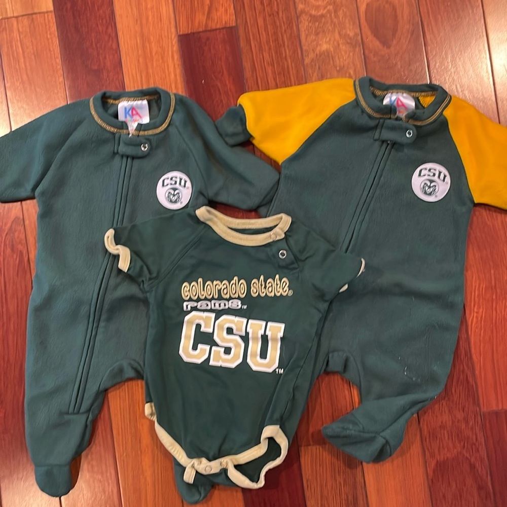 Baby CSU (Colorado State University) gear!